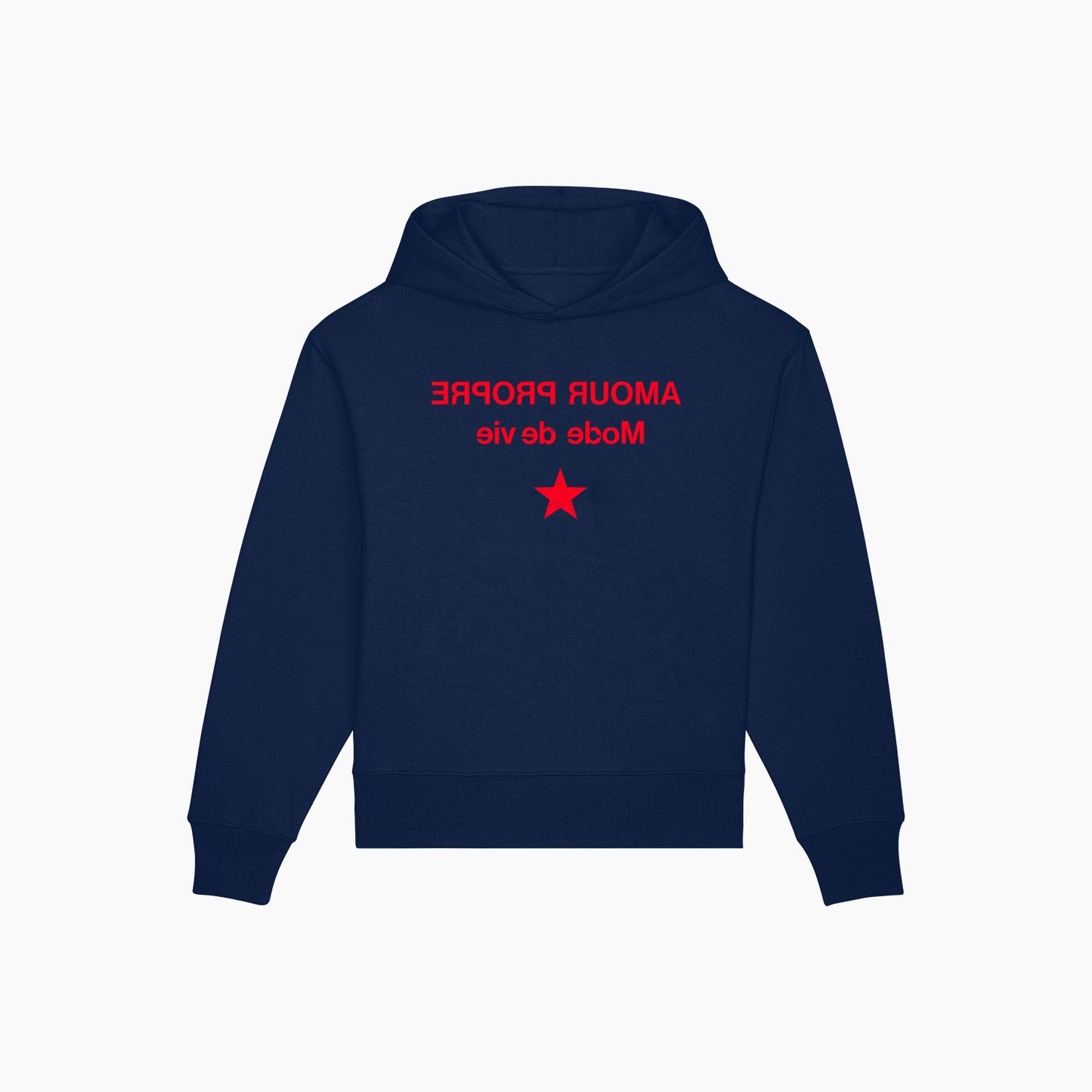 AP STAR HOODIE NAVY