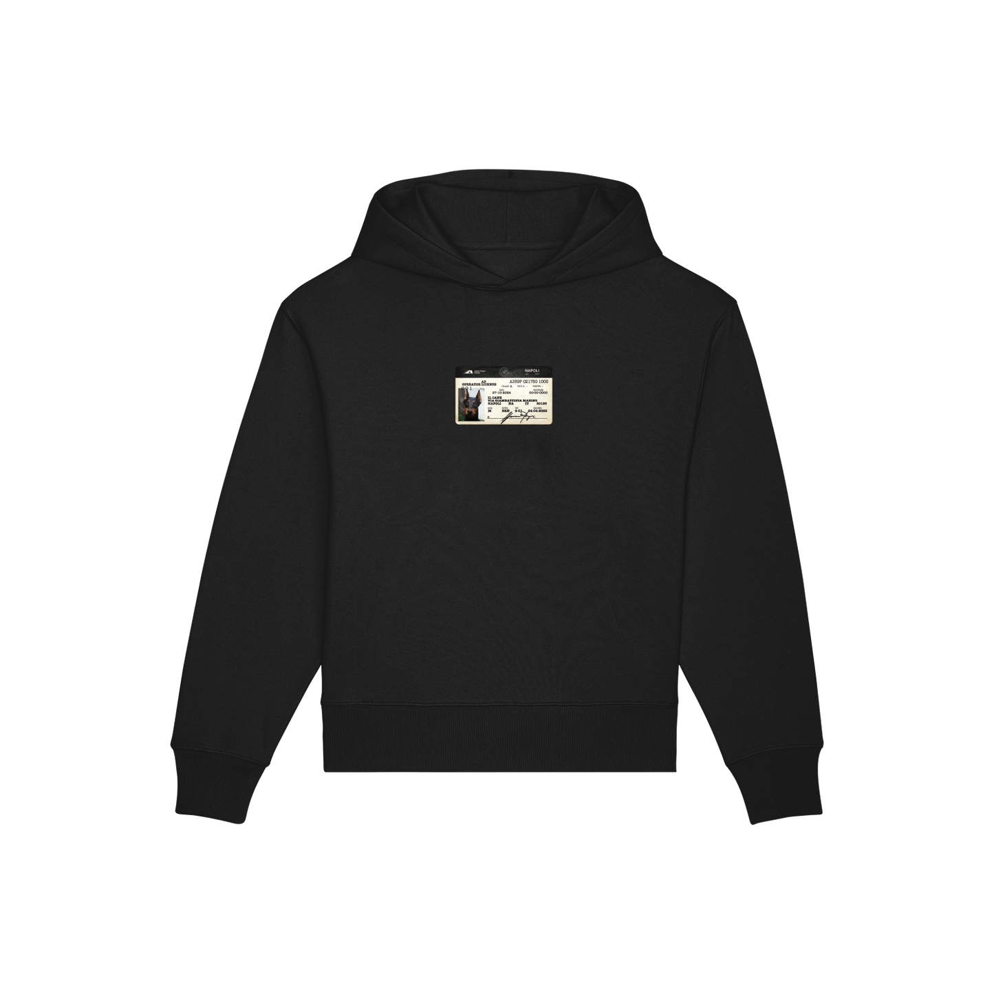 DOG OPERATING LICENSE HOODIE