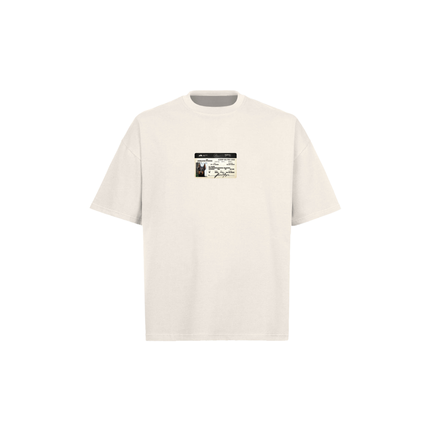 DOG OPERATING LICENSE TEE