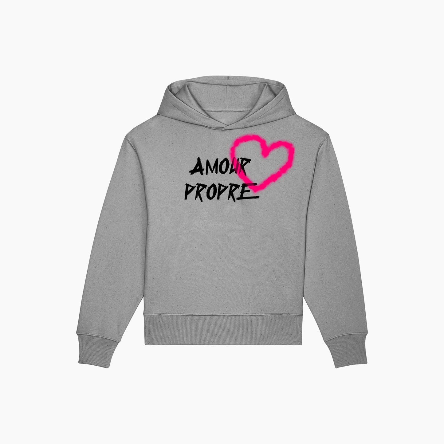 AP HEART HOODIE GREY