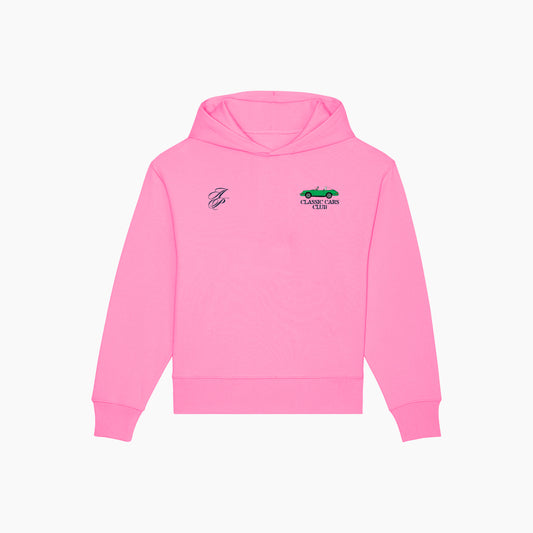 AP CLASSIC CARS HOODIE PINK