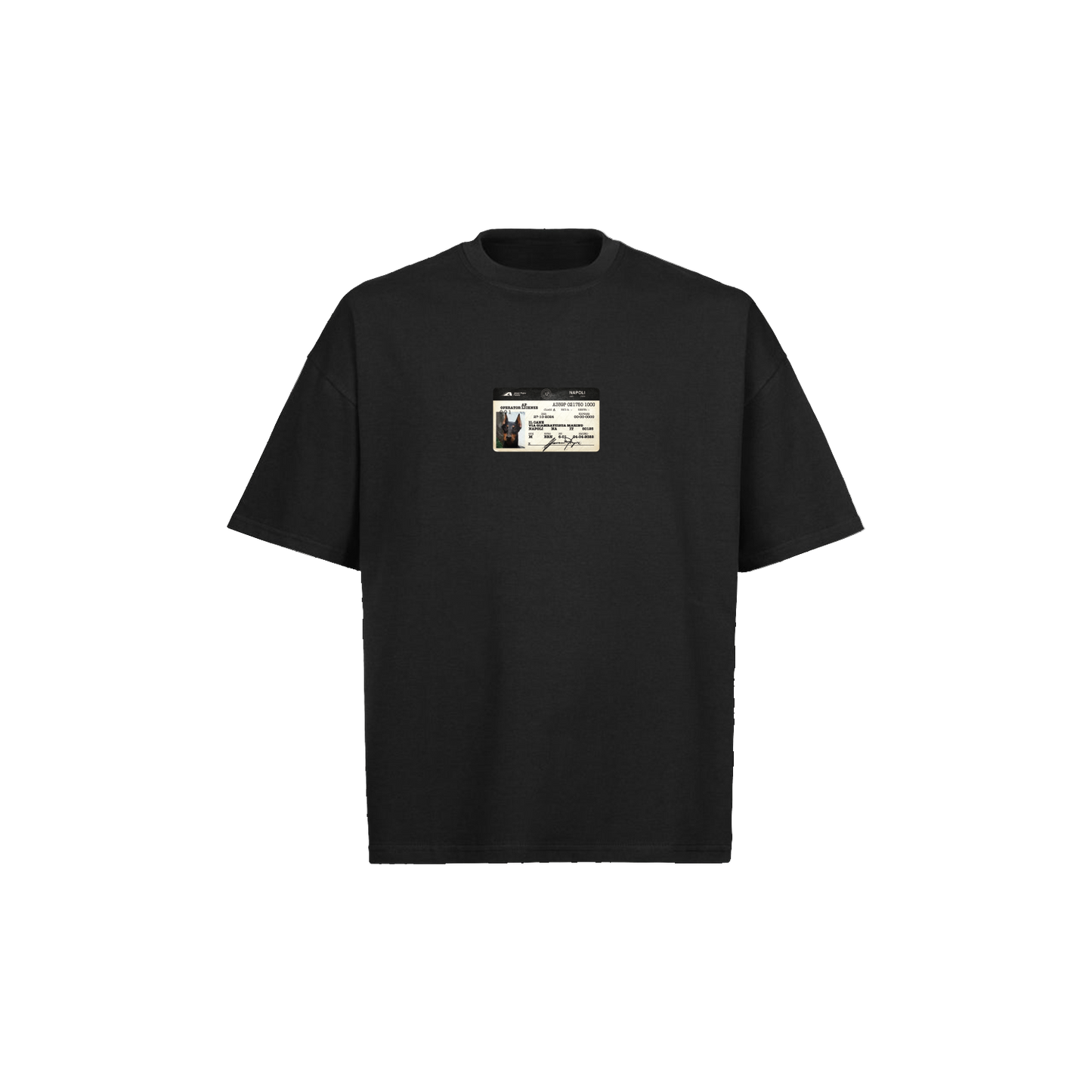 DOG OPERATING LICENSE TEE