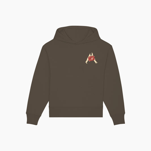 AP RED BAG HOODIE