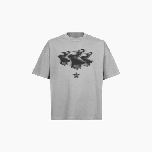 HORSES TEE GREY