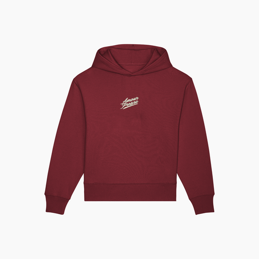 AP DINNER HOODIE DARK RED