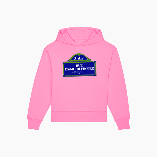RUE AP HOODIE BABY PINK