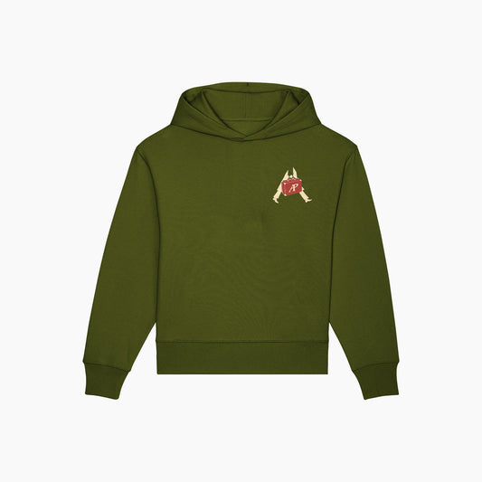 AP RED BAG HOODIE