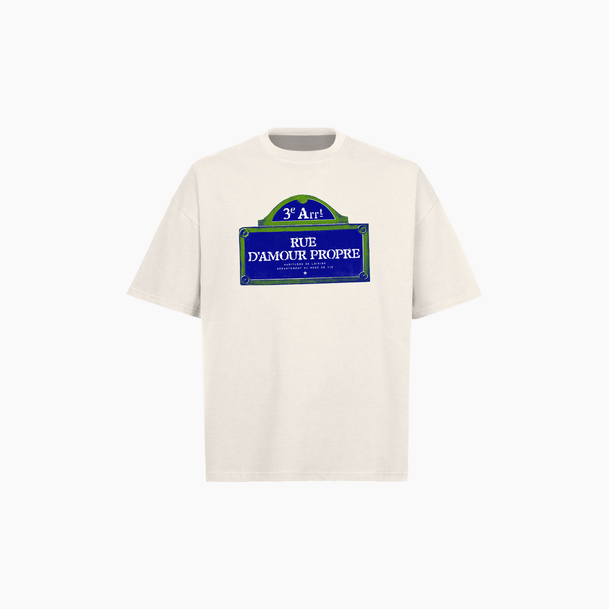 RUE D AP TEE WHITE